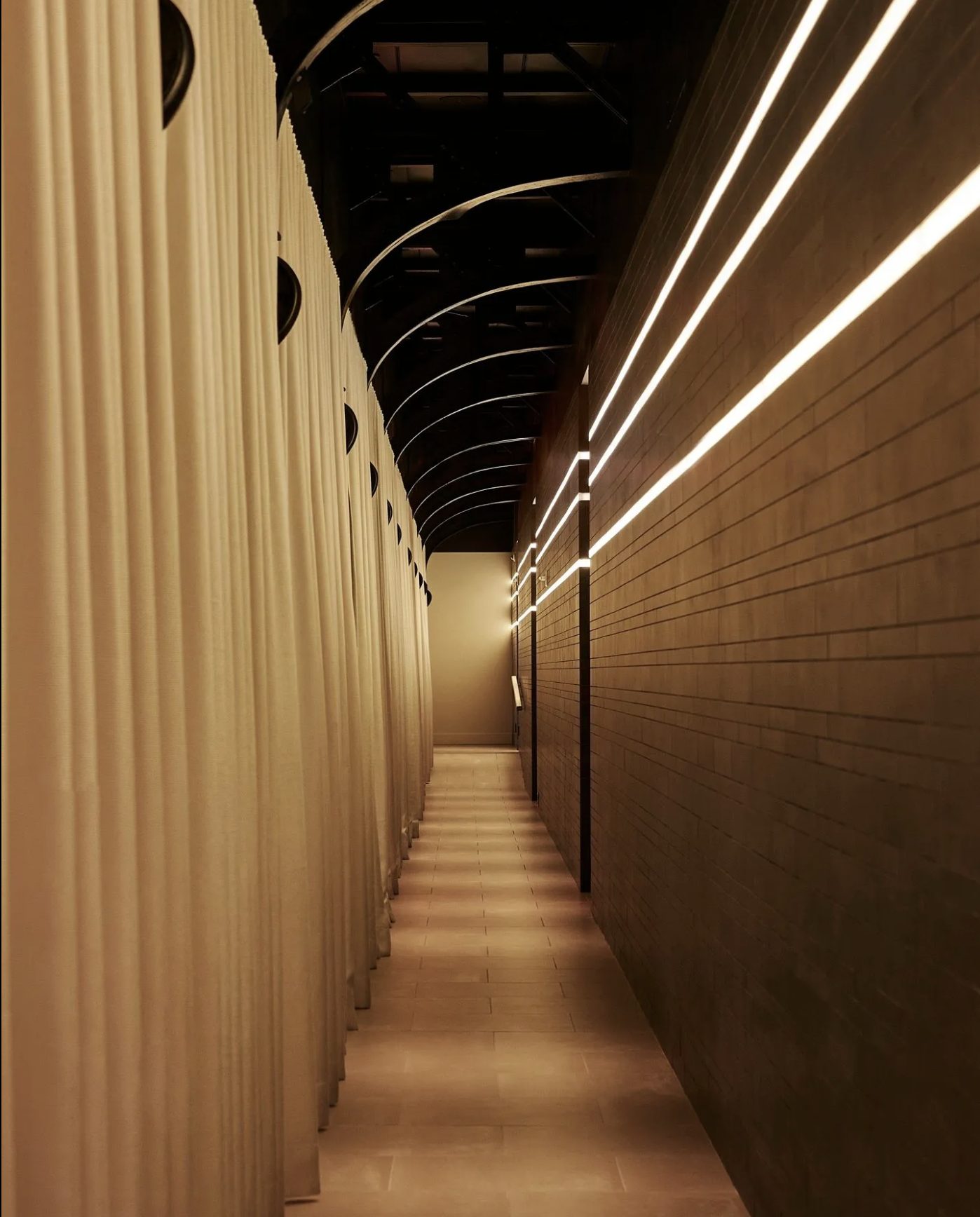 The club corridor