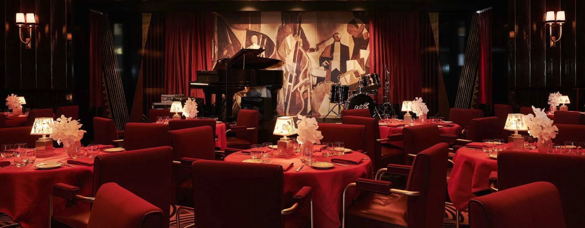 The Sullivan Club — the supper club, stage and dining room