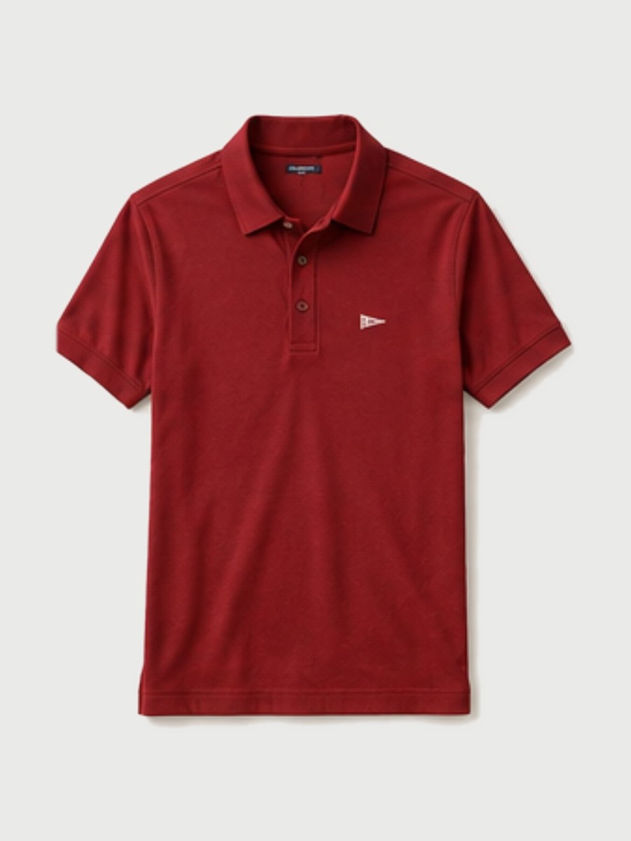 Crimson Pennant Polo